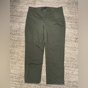 Banana Republic Dark Green Chino Trousers